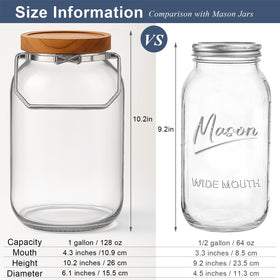 YoenKtss ideal kitchen storage to organize rice, pasta, oats, and more.