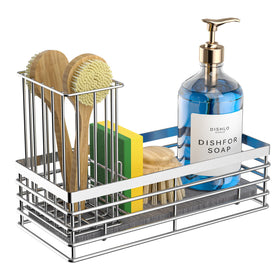 Yofidra sink caddy with stone drying tray keeps countertops dry and tidy.