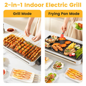 YOHAWJAN grill-mesh-and-baking-tray enables versatile cooking options.