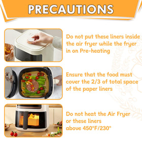 YOISDJL liners suitable for microwave, oven, and steamers