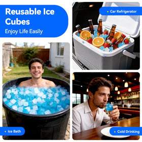 YOIUSFR versatile cubes for wine, pet water, and lunchboxes.