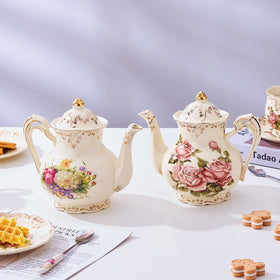 YOLIFE ornate teapot as a collectible centerpiece for tea time.