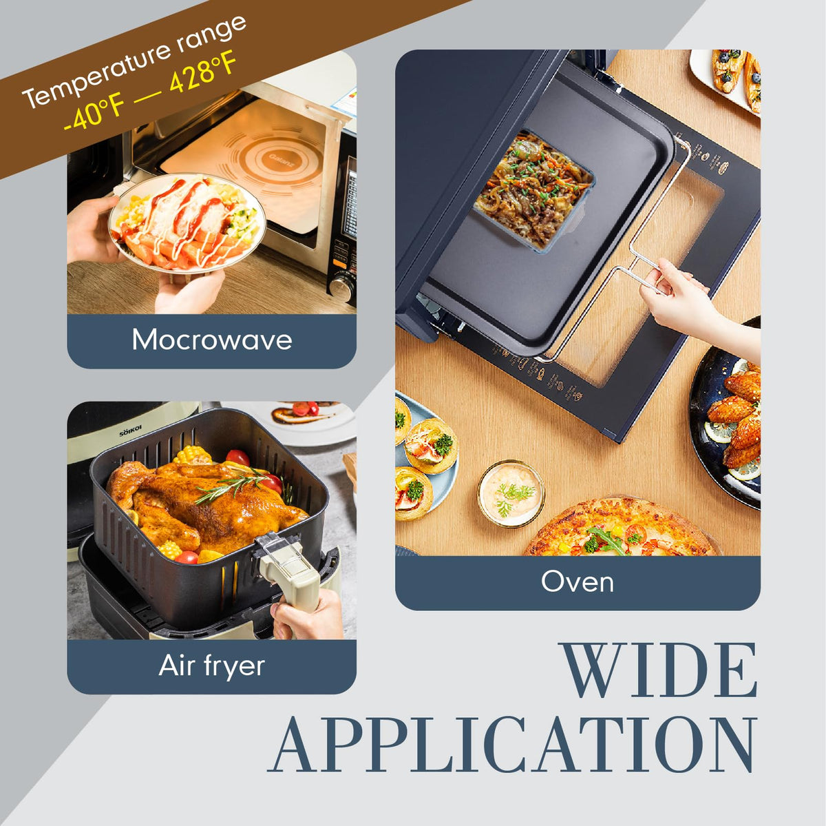 Yomvzake freezer-to-oven friendly dish for quick, organized cooking.