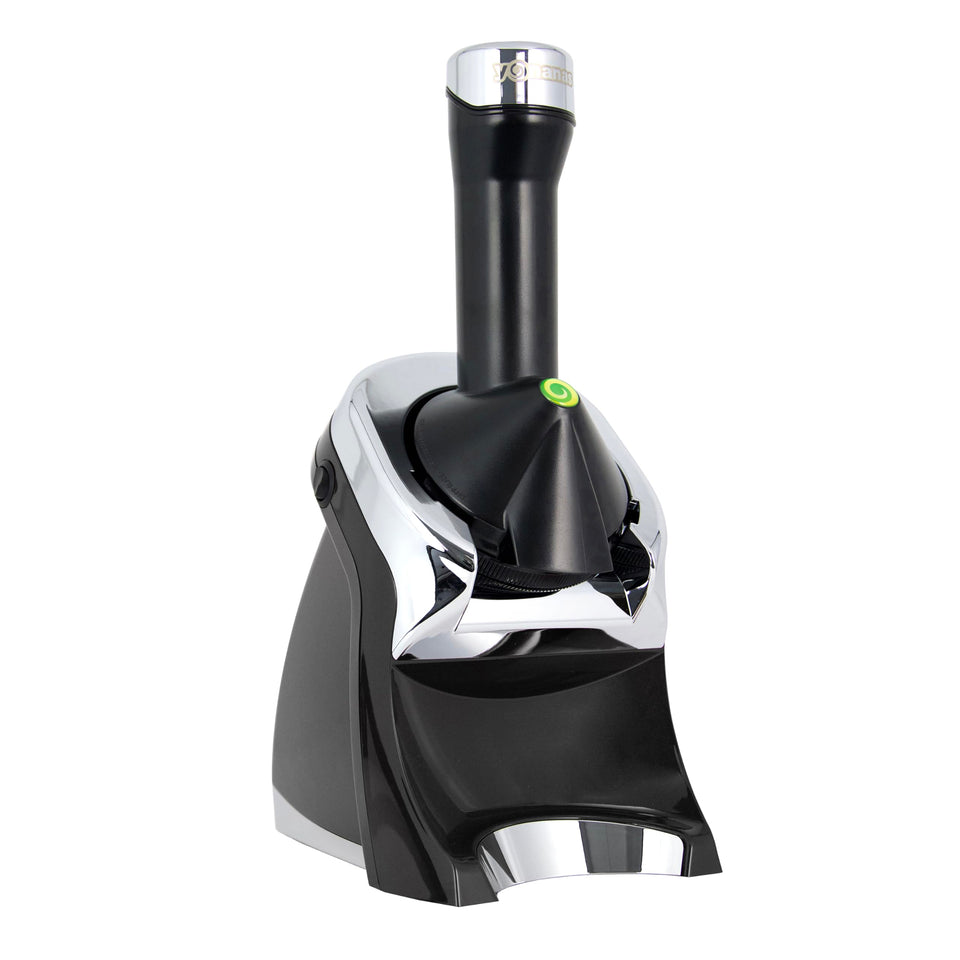 Yonanas 988BK Deluxe on counter for easy daily vegan desserts.