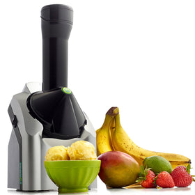 Yonanas Classic front view, compact BPA-free dessert maker for quick vegan treats.