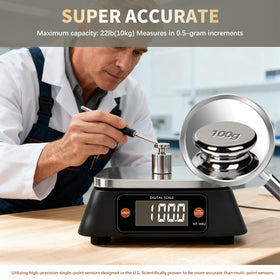 Yoncon KF-H8U large display shows clear readings at a glance