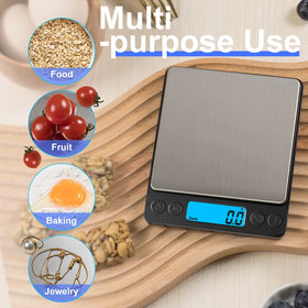 Yoncon stainless steel countertop keeps surfaces clean and easy to wipe down.