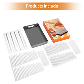 YONGAIJIA bread slicer with non-slip feet protects countertops.