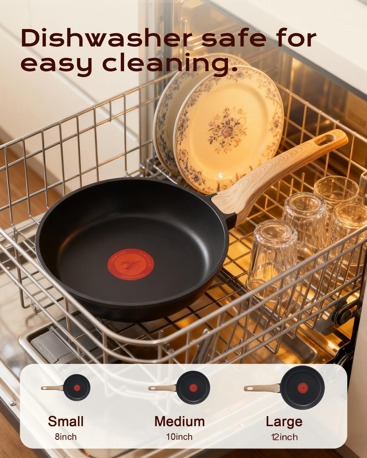 Yonida 10-inch non-stick pan ideal for low-oil, healthy meals