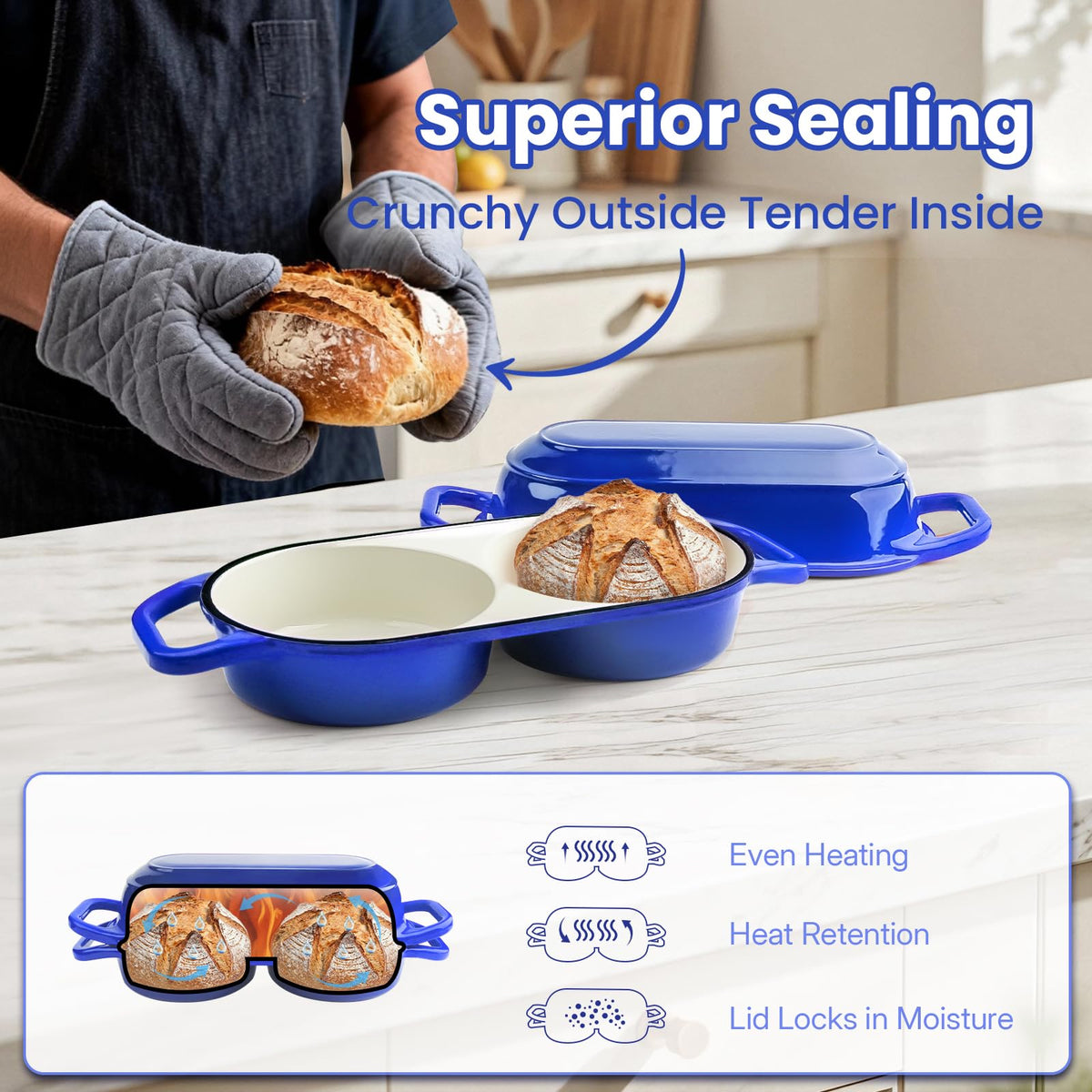 YONILL lid closeup shows snug seal for moisture retention.