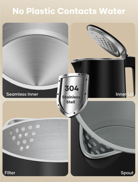 Yoochu automatic shut-off and dry-burn protection support safe everyday use.