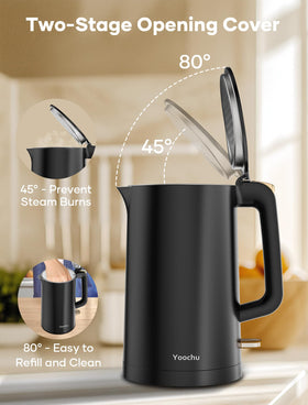 Yoochu 304 stainless steel interior ensures water purity.