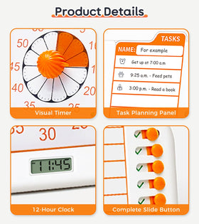 YOOLANSA task timer switch makes task completion visible.