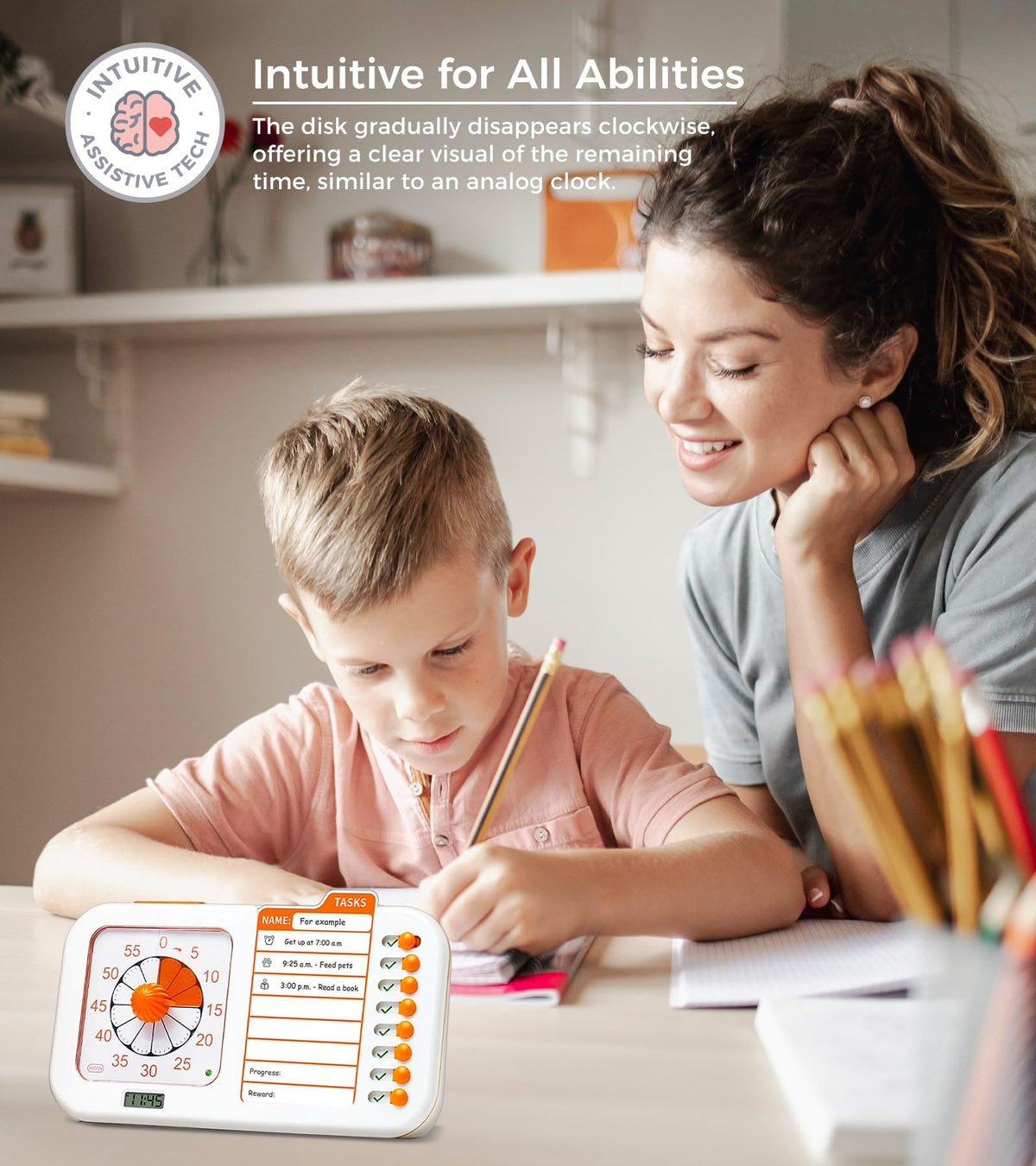 YOOLANSA visual schedule planner aids smooth classroom routines.