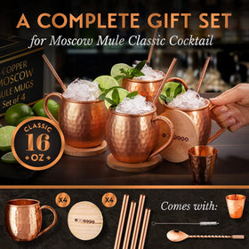 Yooreka copper straw pack 4 for smooth sipping and easy cleanup.