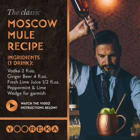 Yooreka stirring spoon included for precise mixing without waste.