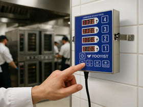 Loud alarm from Yooyist timer ensures timely alerts in noisy kitchens.