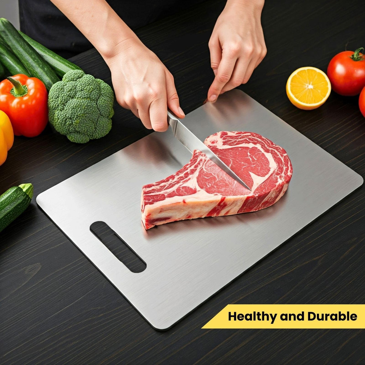 YoYoulee 13x9 inch size image emphasizes compact footprint for small kitchens.