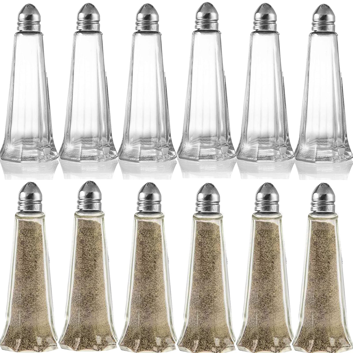Yopay 12 pack set suitable for homes or cafes needing consistent spice access