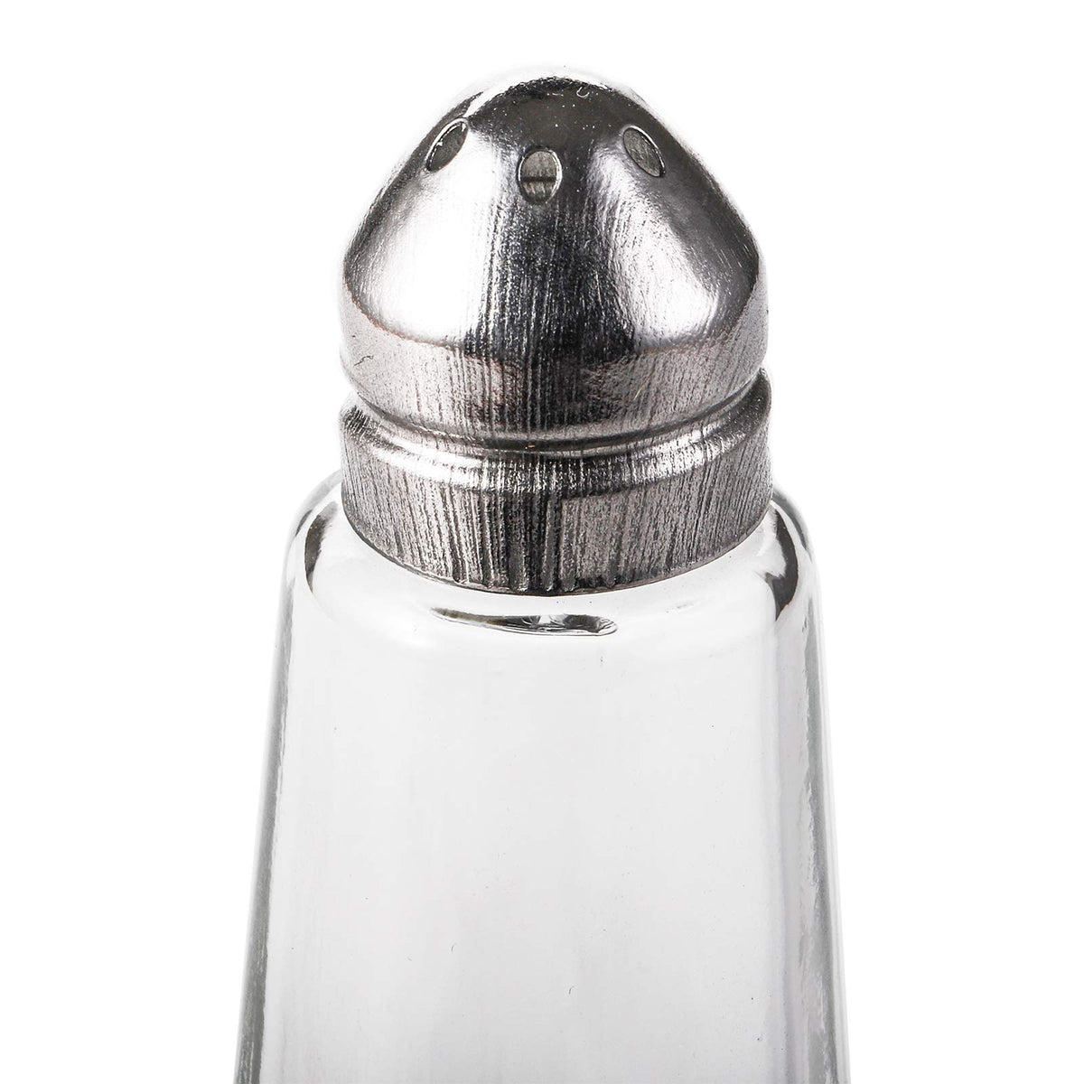 Yopay clear curved design shakers add a sleek look to tables