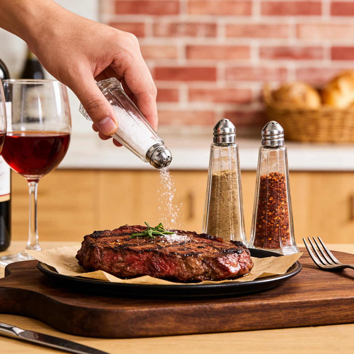 Yopay dishwasher safe shaker set for easy cleaning after meals