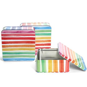 Yopay tins shown with hand washing and no microwave use.