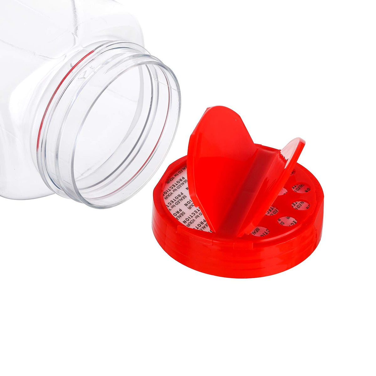 Yopay PET plastic container, BPA-free for durable, safe spice storage.