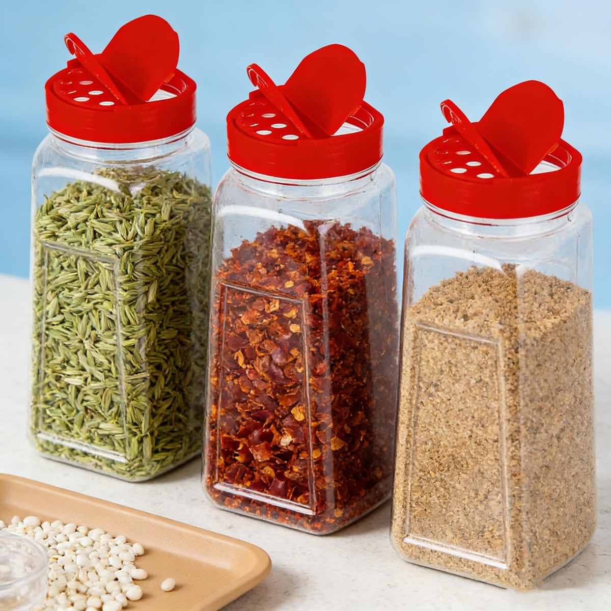 Yopay removable inner seal keeps herbs and powders fresh.