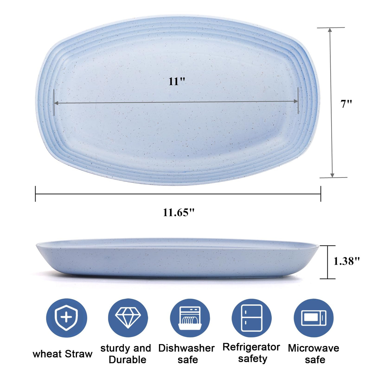 Yopay beige 11-inch plate, versatile for daily meals at home.