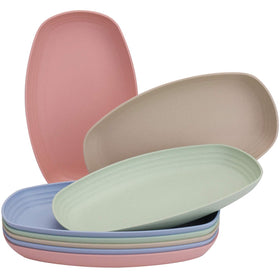 Yopay eco-friendly dinnerware plate, colorful and practical.