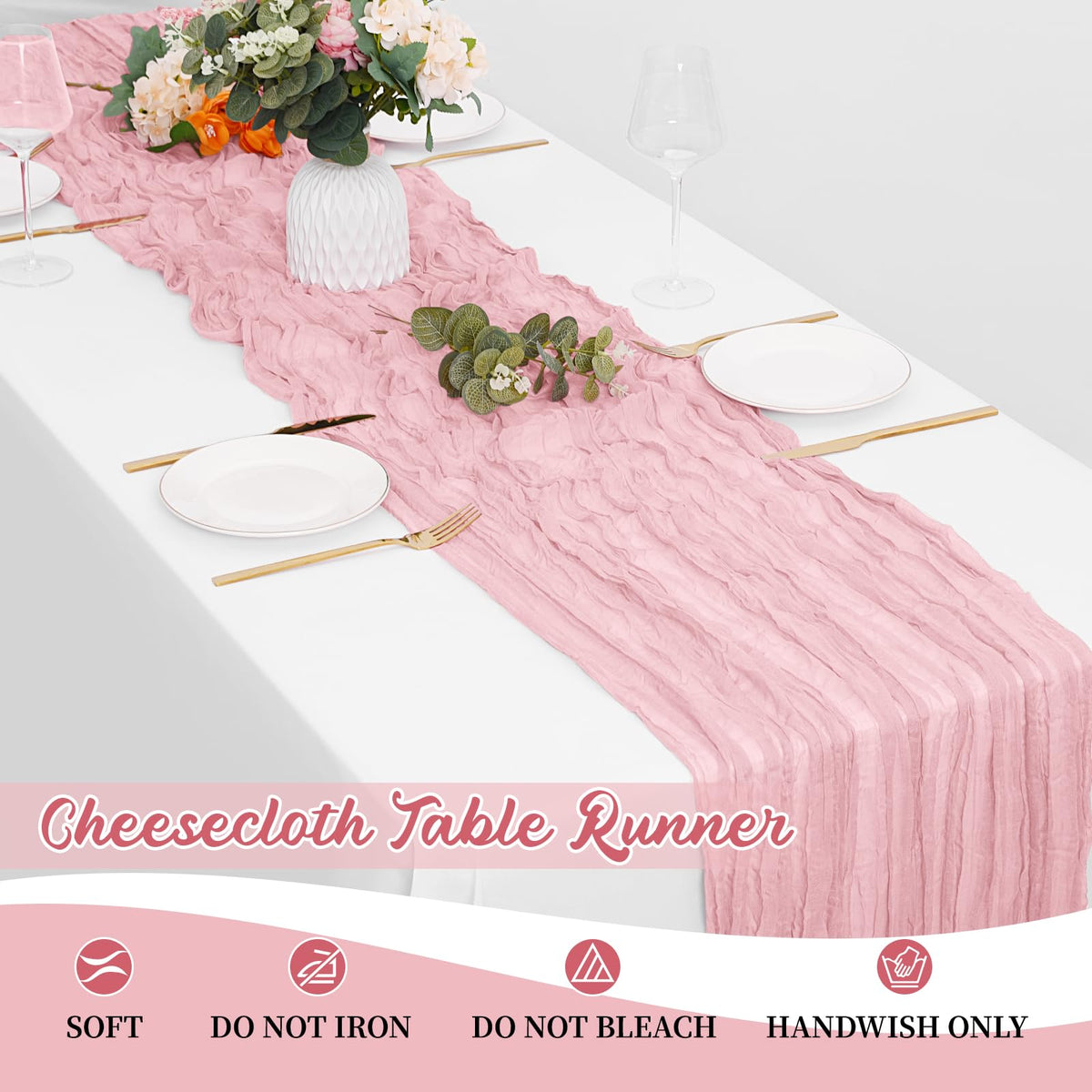 Yorcari romantic backdrop option for weddings and parties