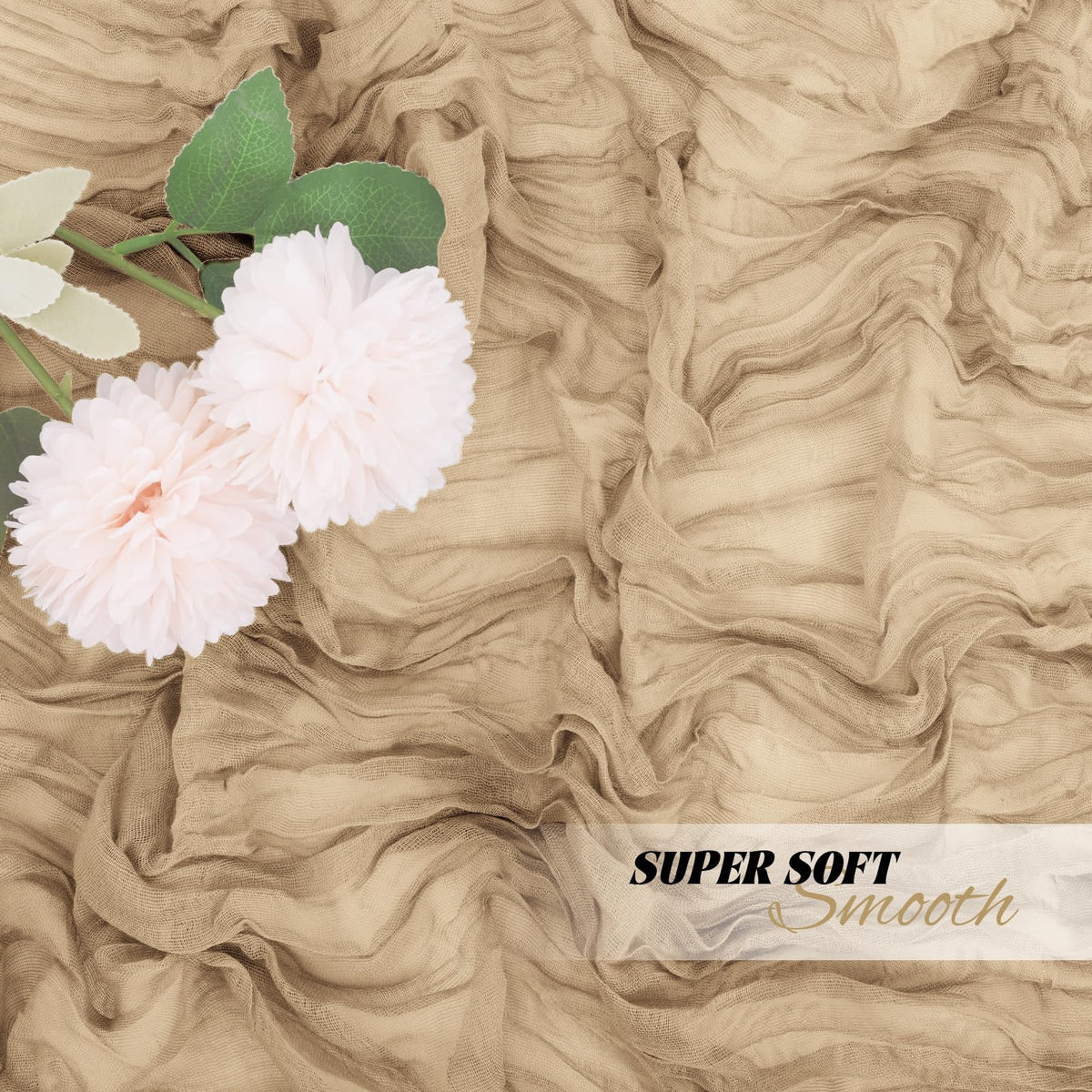 Yorcari machine-washable beige runner preserves color and texture