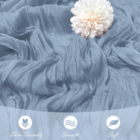 Yorcari natural pleated runner suits weddings, parties, and baby showers