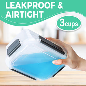 YORY BPA-free plastic containers protect flavors and odors