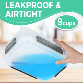 YORY BPA-free plastic ensures safe food storage and odor control.
