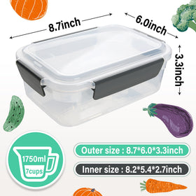 YORY BPA-free plastic is safe for daily food storage.