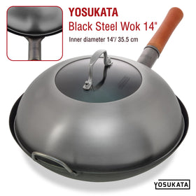 YOSUKATA dishwasher-safe stainless lid keeps flavors intact without coating concerns.
