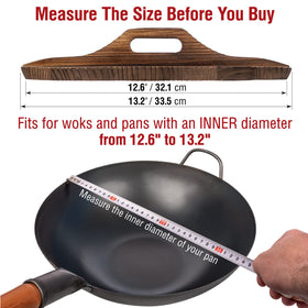 YOSUKATA wood lid in fir offers condensation-free cooking