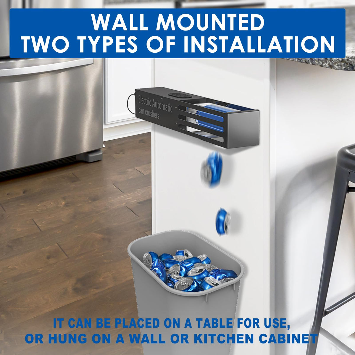 YOTAN space-saving design reduces bin clutter.