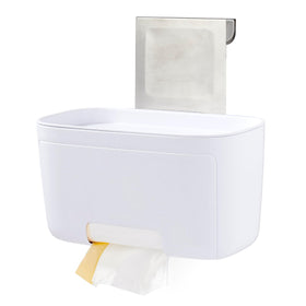 YouCopia DoorStash front-opening dispenser for quick bag access