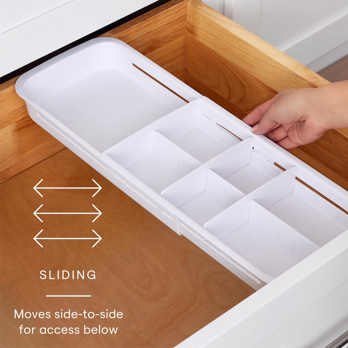 YouCopia DrawerFit slides smoothly for quick access to items below