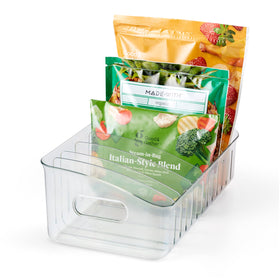 YouCopia FreezeUp bin with clear visibility for fast item locating.