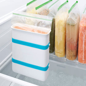 YouCopia FreezeUp mold dimensions 2.5-in by 7.3-in for precise fit