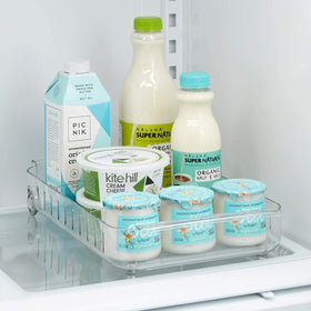 YouCopia RollOut Fridge Caddy easy-to-clean surface for quick maintenance
