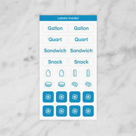 Bag storage solution from YouCopia helps tidy kitchen supplies.