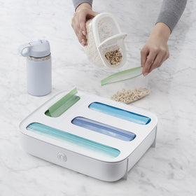 YouCopia StoraBag compact dimensions save space in tight kitchens.