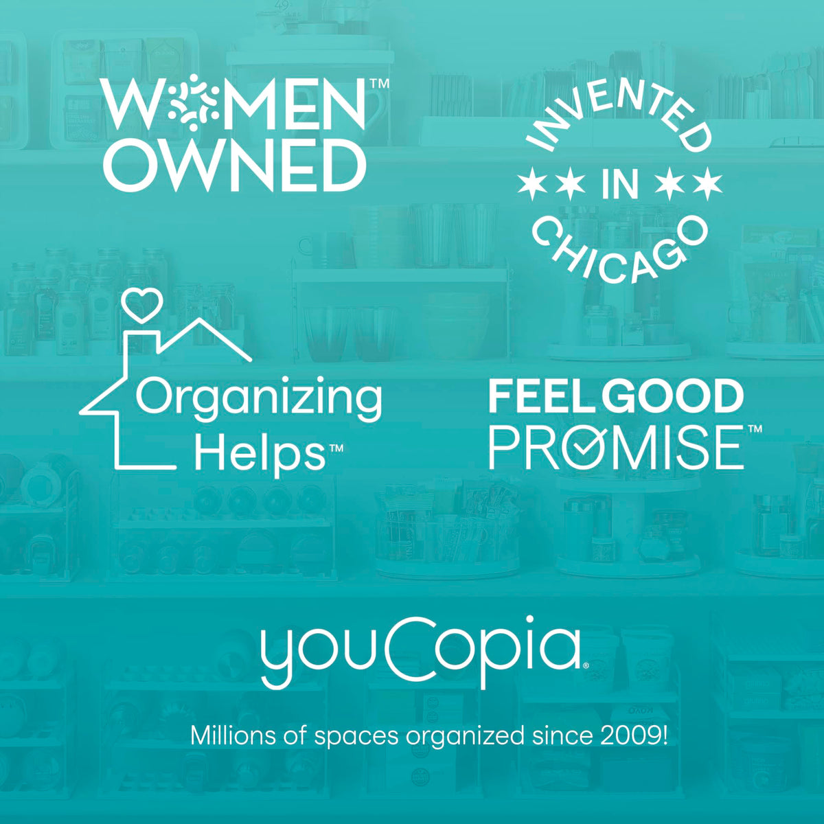 YouCopia StoraLid BPA free plastic is easy to clean