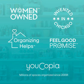 YouCopia StoraLid BPA free plastic is easy to clean