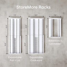 YouCopia StoreMore easy setup speeds kitchen organization before cooking