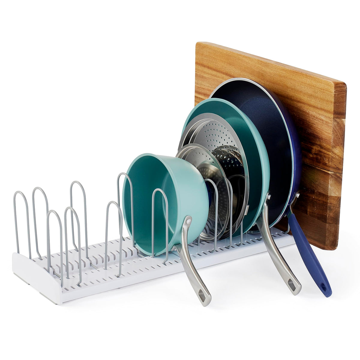 YouCopia StoreMore expanded-width display demonstrates ample 22-inch cabinet storage.